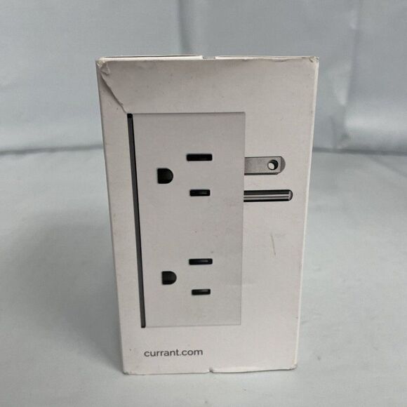 Currant WALL02 White WiFi Smart Plug Power Outlet Energy Monitoring w/ Alexa e32 - Picture 5 of 8